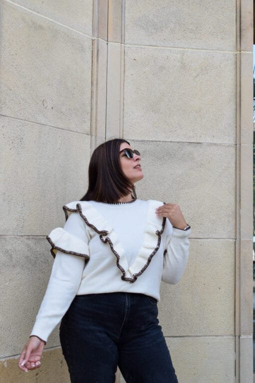 JERSEY DE VOLANTES PARIS
