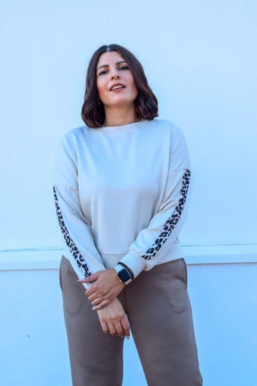CONJUNTO DE CHANDAL LEOPARDO