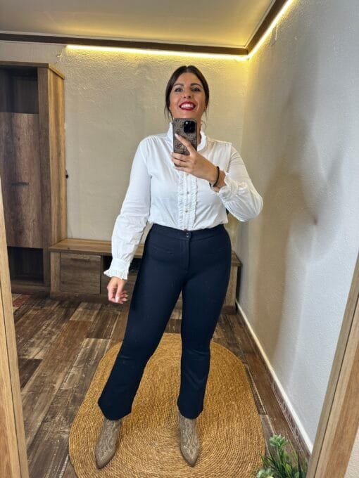 Pantalón tipo leggins azul marino