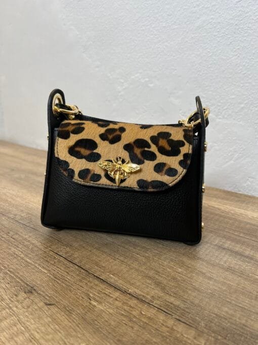 Bolso de piel animal print 2