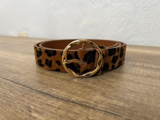 Cinturón Animal print